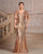 V-NECK GOWN