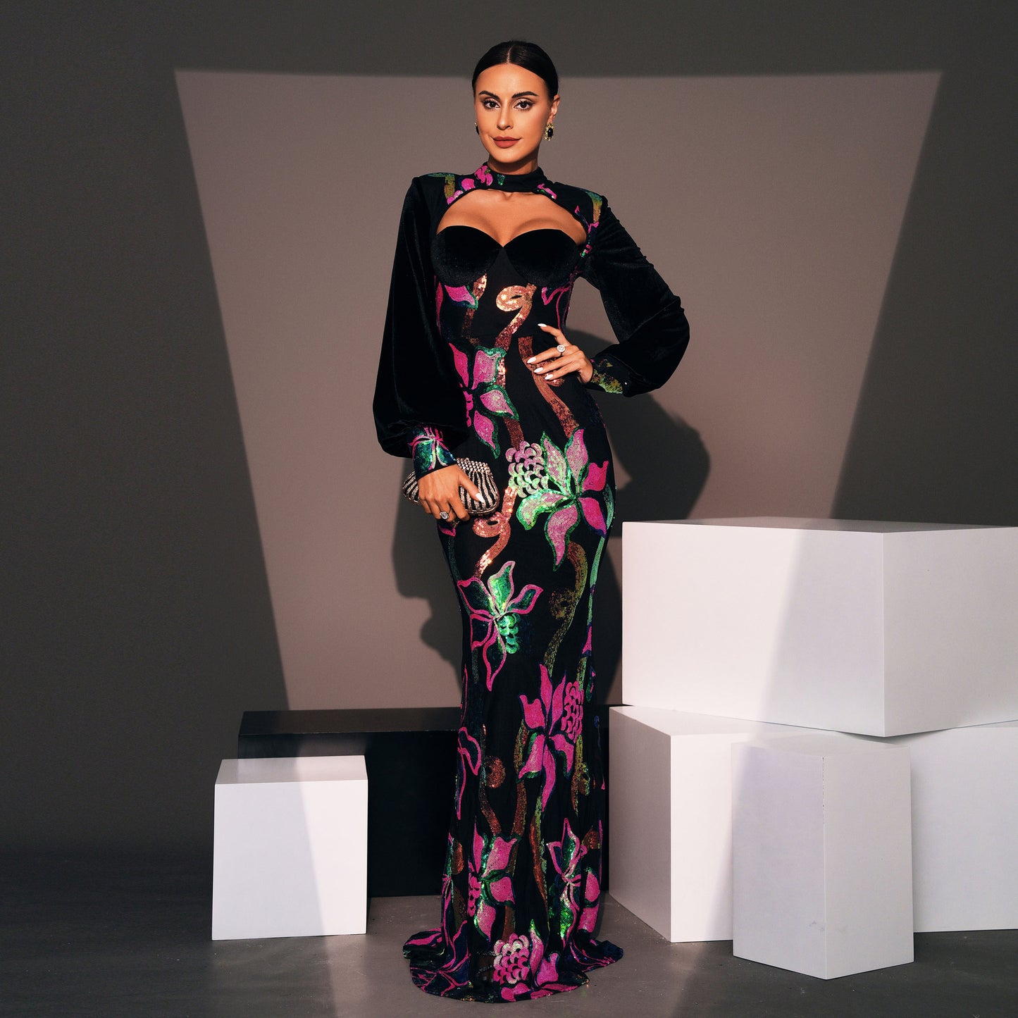SEQUIN GOWN