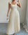 PLEATED TIE MAXI