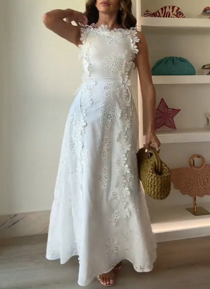 LACE STRAP MAXI