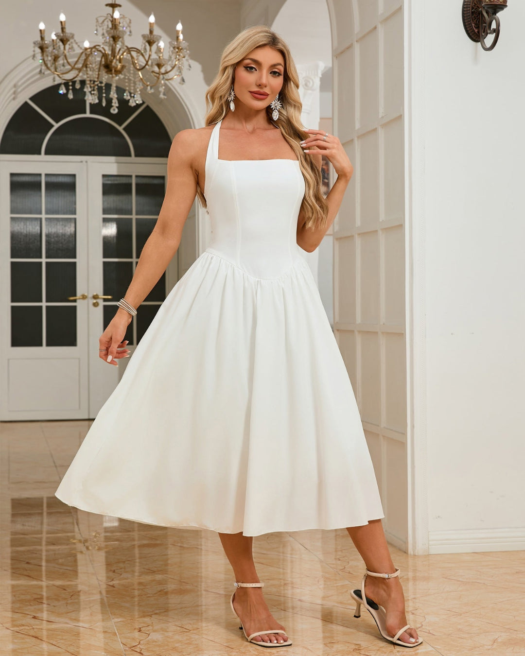 HALTER DRESS