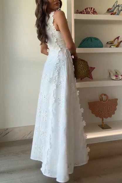 LACE STRAP MAXI