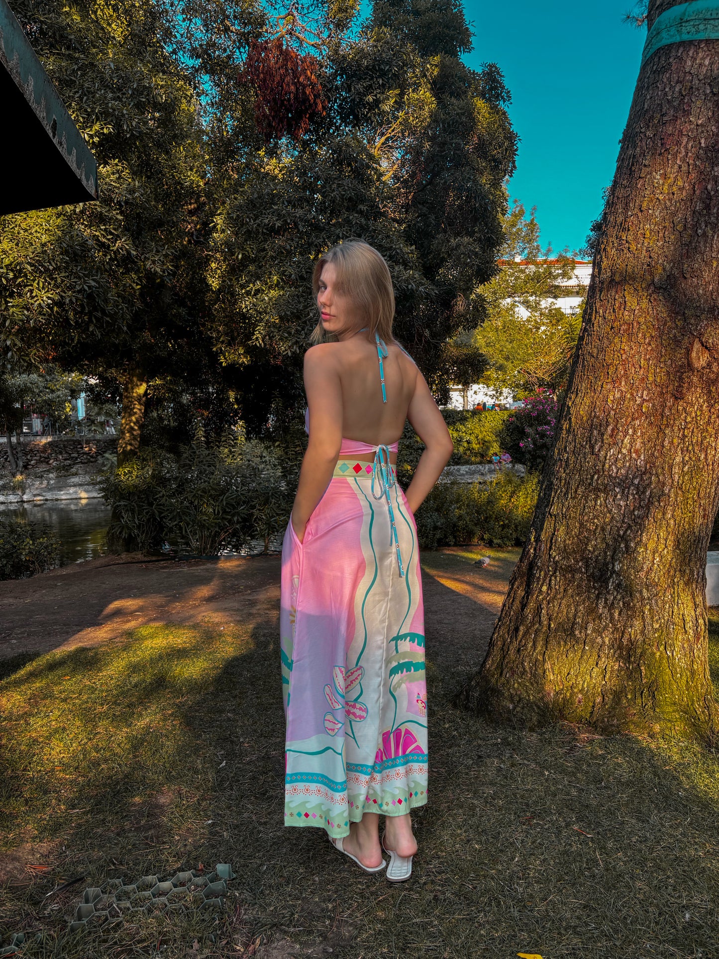 PRINT DRESS