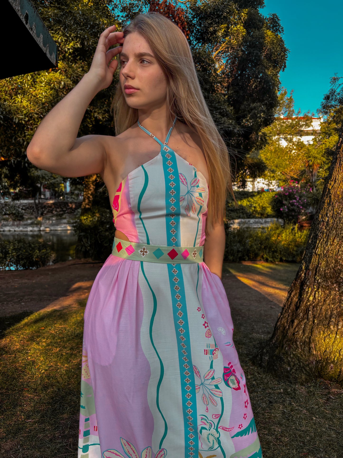 PRINT DRESS