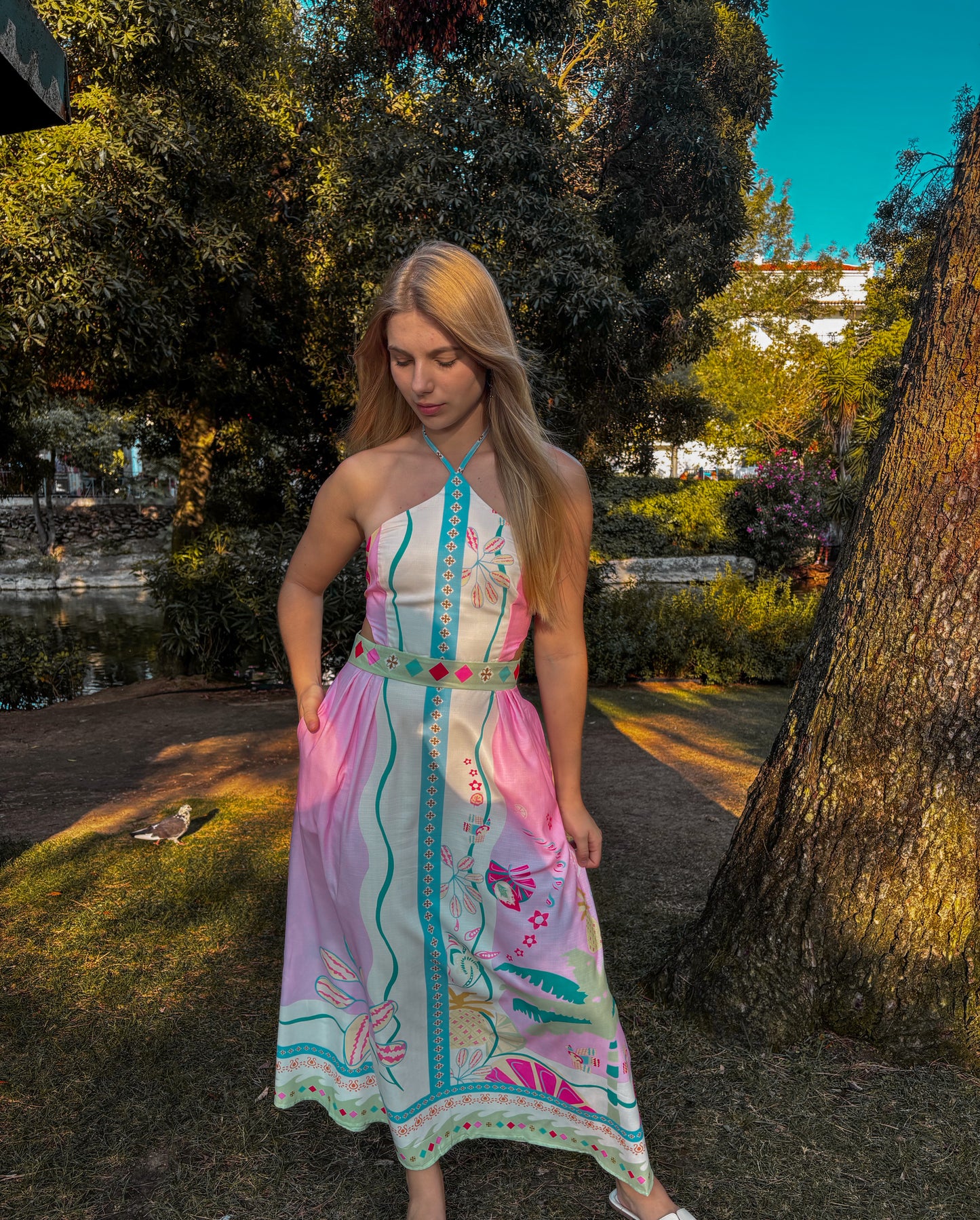 PRINT DRESS