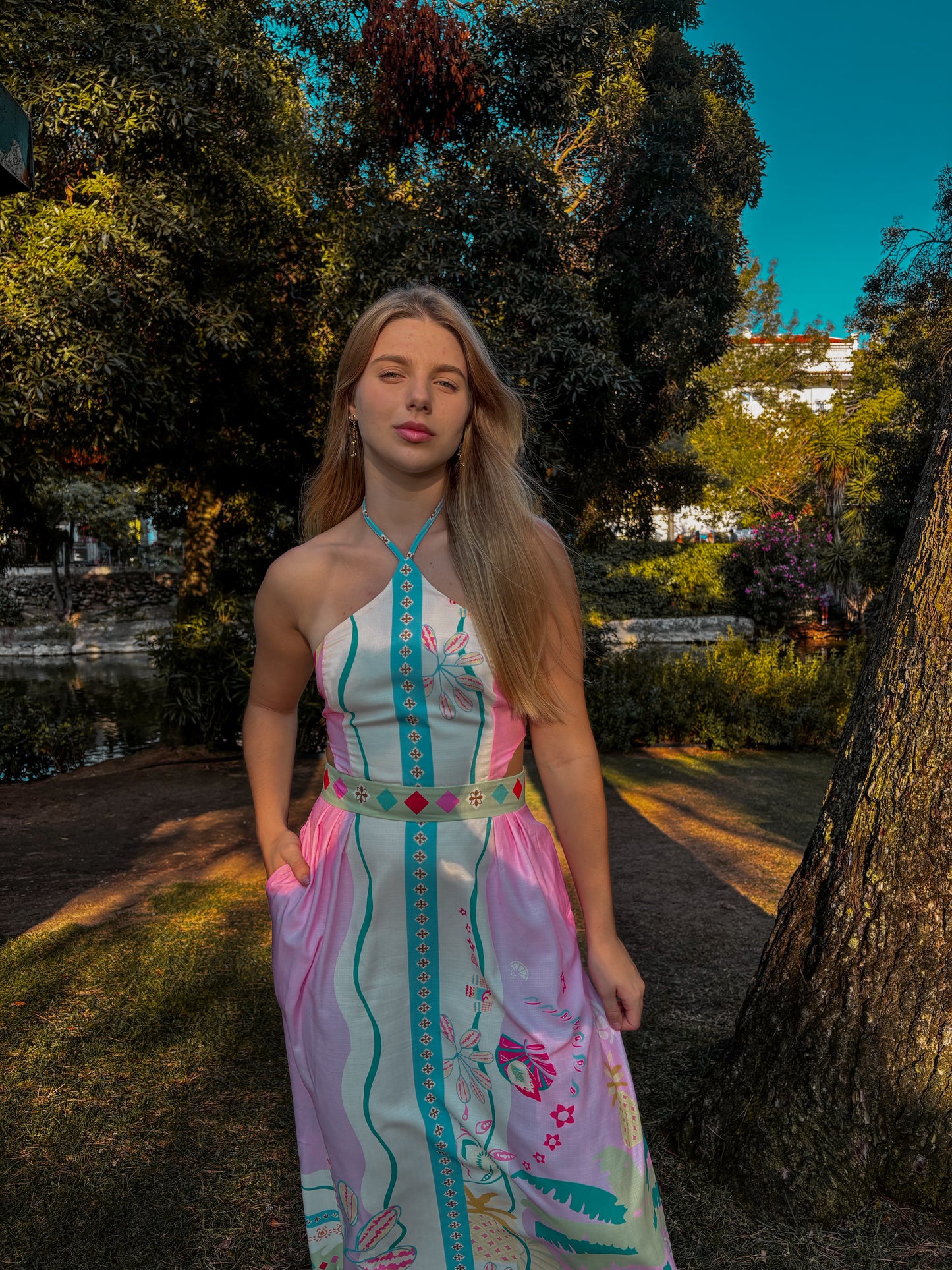 PRINT DRESS