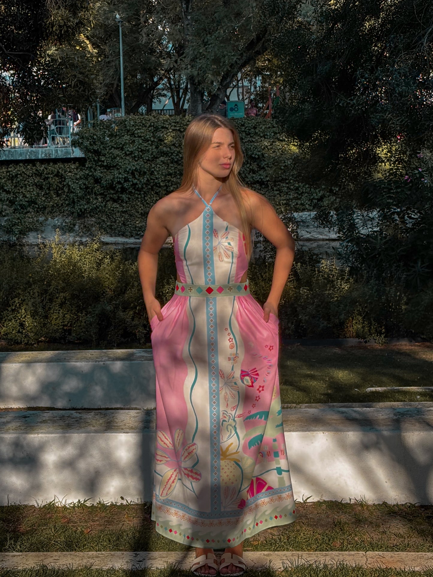 PRINT DRESS