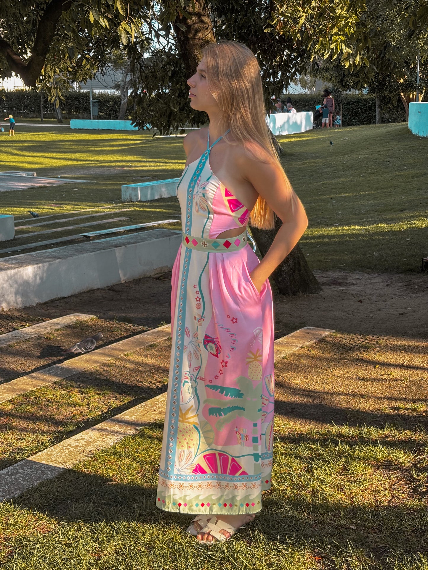 PRINT DRESS