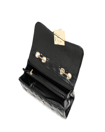 PLEATED CHAIN BAG